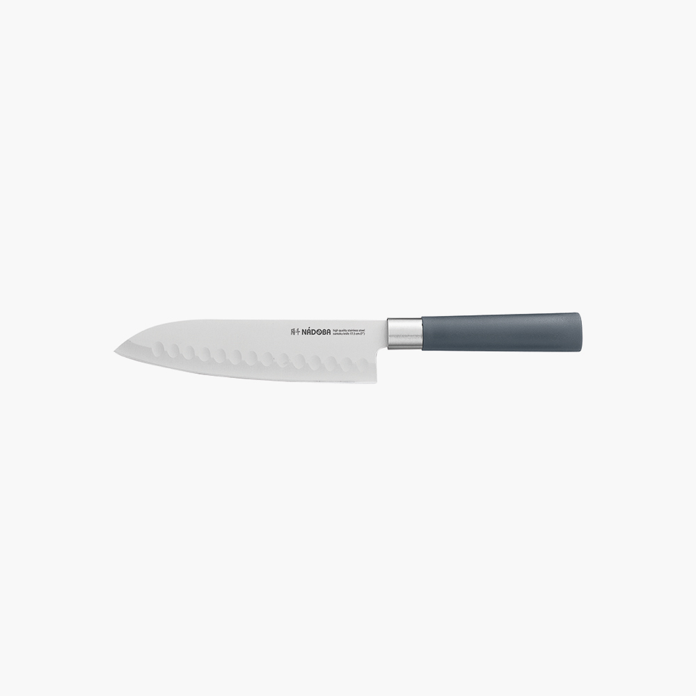 Nůž Santoku s dolíčky, 17,5 cm, Haruto 